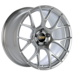 BBS RE-V7 19x10.5 5x120 ET35 PFS Diamond Sliver Wheel - 82mm PFS/Clip Required