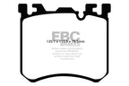 EBC 10+ BMW X5M 4.4 Twin Turbo Yellowstuff Front Brake Pads (view 5)