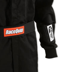 RaceQuip Black SFI-1 1-L Suit - XL