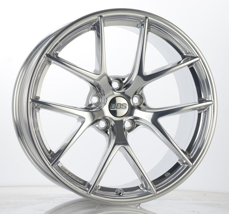 BBS CI-R 19x9 5x120 ET44 Ceramic Polished Rim Protector Wheel -82mm PFS/Clip Required (view 12)