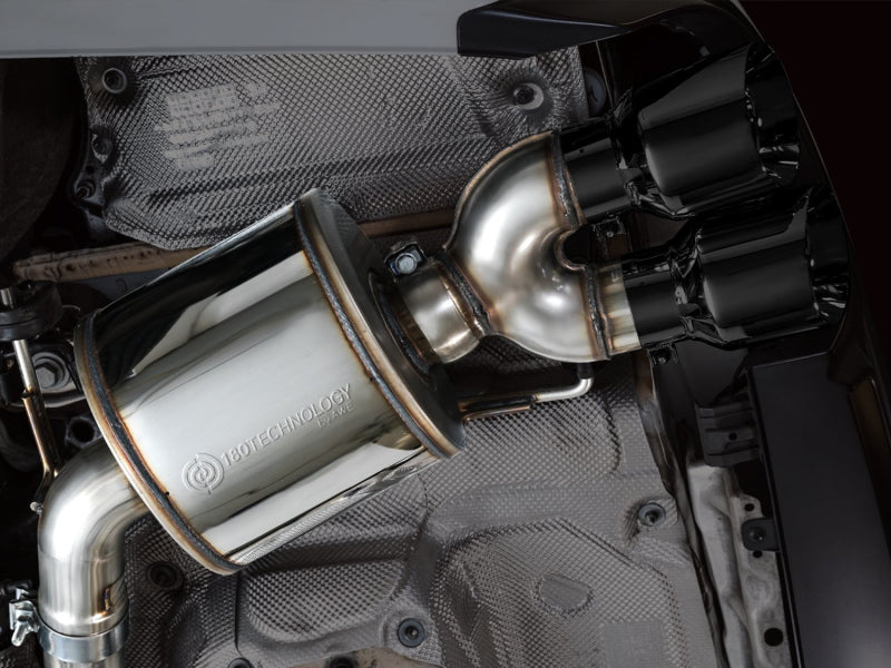 AWE Tuning 19-23 Audi C8 S6/S7 2.9T V6 AWD Touring Edition Exhaust - Diamond Black Tips (view 10)