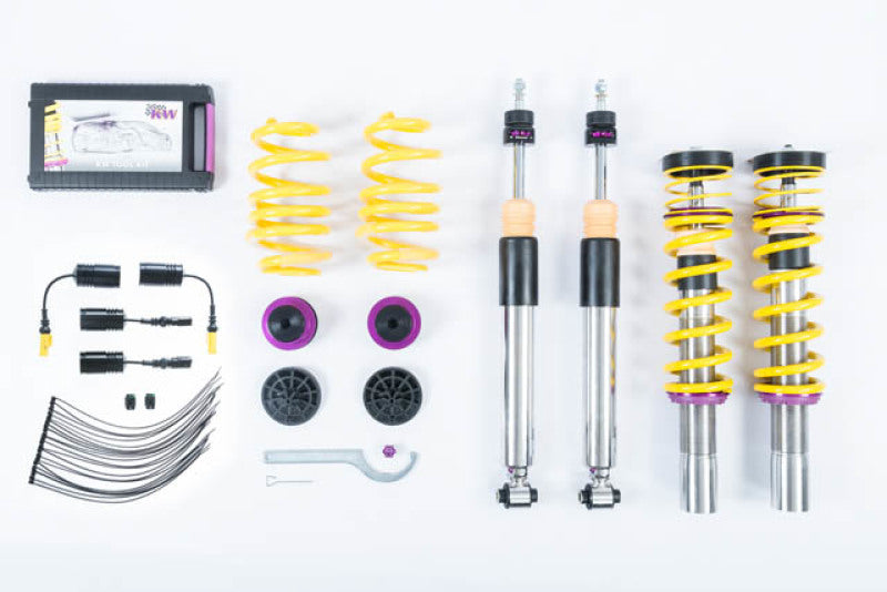 KW Coilover Kit V3 2018+ Audi S5 (B9) Coupe w/ Electronic Dampers (view 2)