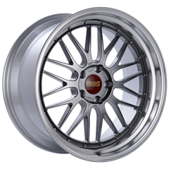 BBS LM 20x10 5x120 ET20 Diamond Black Center Diamond Cut Lip Wheel -82mm PFS/Clip Required