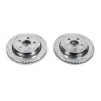 Power Stop 11-19 Dodge Durango Rear Evolution Drilled & Slotted Rotors - Pair (view 2)