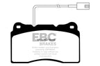 EBC 2014-2016 Maserati Ghibli 3.0L Twin Turbo (330) Yellowstuff Front Brake Pads (view 4)