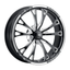 Weld V-Series 1-Piece 17x4.5 / 5x4.5 BP / 2.2in. BS Gloss Black Milled Wheel