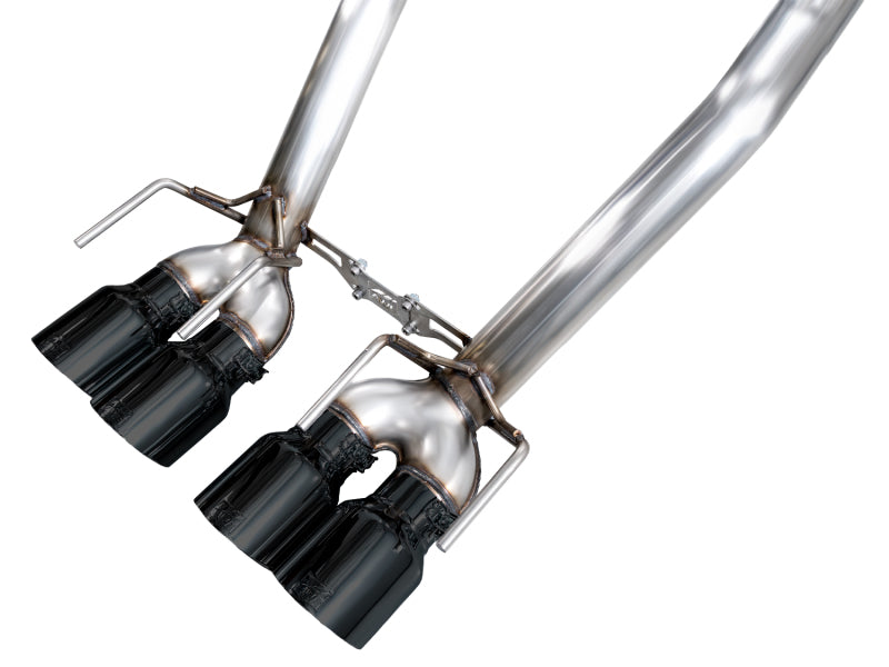 AWE Tuning 05-07 C6 Chevrolet Corvette 6.0L Track Edition Axle-Back Exhaust w/ Diamond Black Tips (view 14)