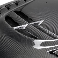 Seibon 03-07 Mitsubishi Evo 8 & 9 CW II Carbon Fiber Hood