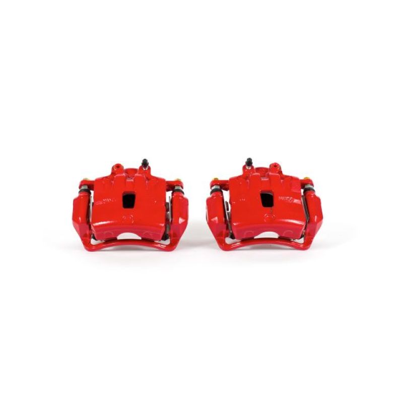 Power Stop 2016 Buick Regal Front Red Calipers w/Brackets - Pair Main image