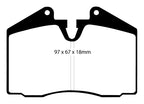 EBC 89-95 Ferrari 348 3.4 Bluestuff Front Brake Pads (view 4)