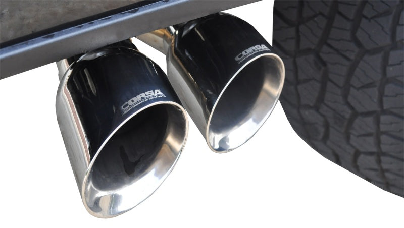 Corsa 2015 Ford F-150 5.0L V8 163.7in Wheelbase 2.5in Resonator Delete Kit (view 2)