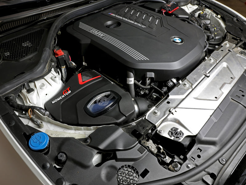 aFe Momentum GT Cold Air Intake System w/Pro 5R Filter 20-21 BMW M340i (G20) 3.0 L6 (t) N58 (view 2)