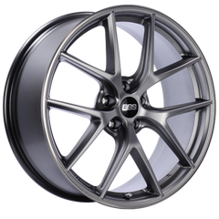 BBS CI-R 19x9.5 5x112 ET25 Platinum Rim Protector Wheel PFS/Clip Required