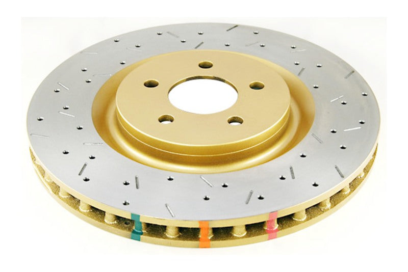 DBA 05-10 Mustang GT V8 Shelby Edition Front Drilled & Slotted 4000 Series Rotor
