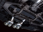AWE Tuning C6 Chevrolet Corvette Z06/ZR1 Track Edition Axle-Back Exhaust w/ Chrome Silver Tips (view 6)
