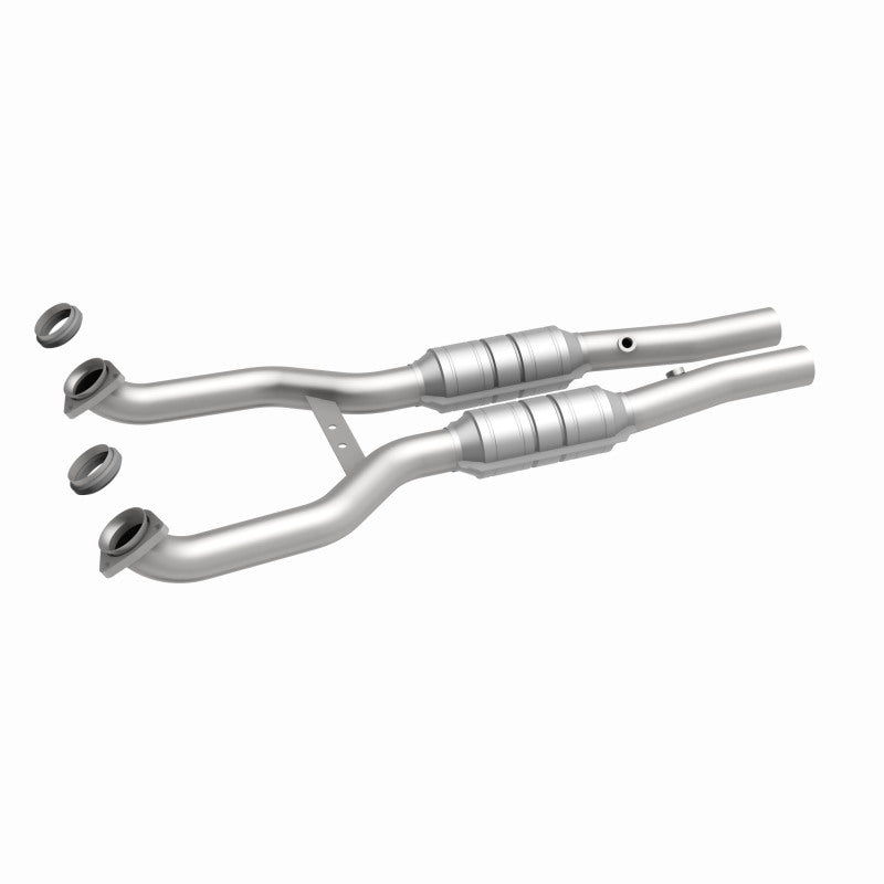 MagnaFlow Direct Fit Catalytic Converter 97-03 Corvette Driver Side-Passenger Side (view 37)