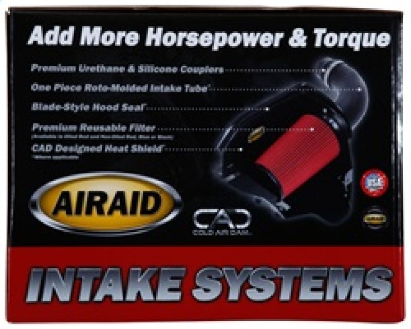 Airaid 06-10 Charger / 05-08 Magnum 5.7/6.1L Hemi CAD Intake System w/ Tube (Dry / Red Media) (view 11)