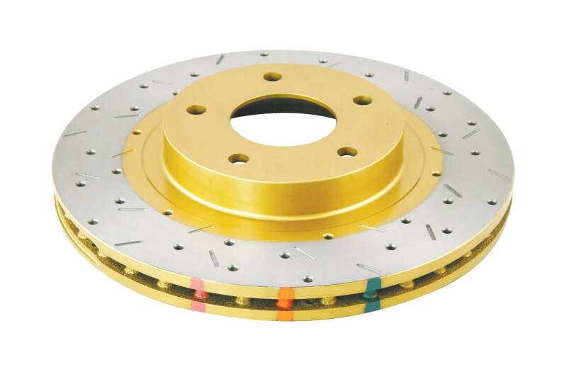 DBA 03-05 350Z / 03-04 G35 / 03-05 G35X Front Drilled & Slotted 4000 Series Rotor
