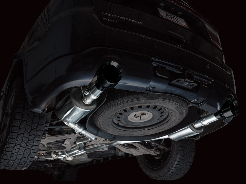 AWE Tuning 11-24 Dodge Durango 5.7L Touring Edition Exhaust w/ Diamond Black Tips (view 10)