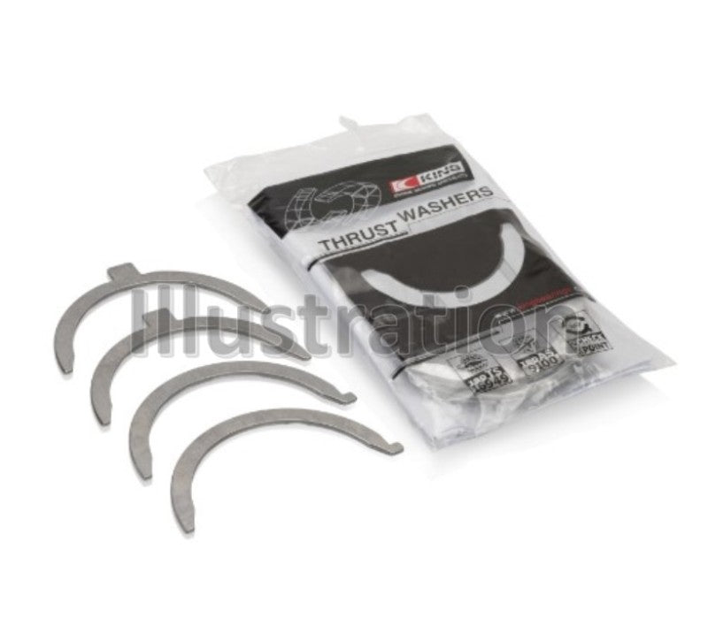 King Engine Bearings AUDI AAH, BUG, CCWA,CTBA Thrust Washer Set (view 4)