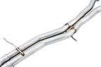 AWE Tuning Audi B9 S4 Track Edition Exhaust - Non-Resonated (Black 102mm Tips) (view 6)