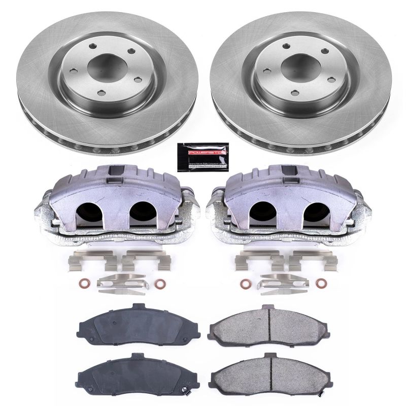 Power Stop 05-13 Chevrolet Corvette Front Autospecialty Brake Kit w/Calipers Main image