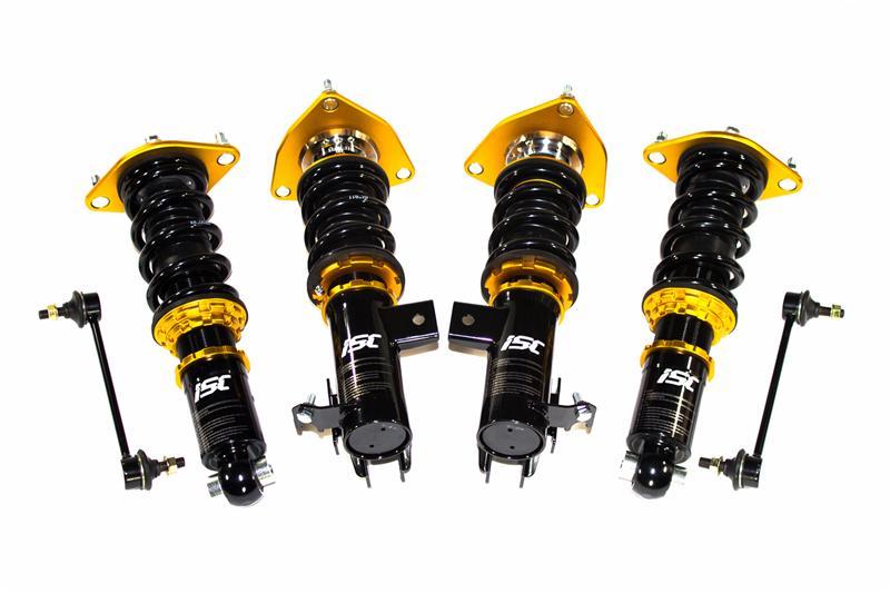 ISC Suspension 08+ Mitsubishi EVO 10 GSR N1 Coilovers - Street Main image