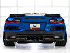 AWE Tuning 2023 C8 Corvette Z06 SwitchPath Cat-Back Exhaust - Diamond Black Tips
