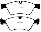 EBC 06 Mercedes-Benz E500 5.0 4-Matic Yellowstuff Front Brake Pads (view 12)