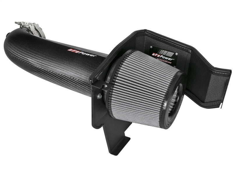 aFe POWER Magnum FORCE Carbon Fiber Stage 2 Track Series Pro Dry S CAIS - 11-18 Dodge Challenger V8 Main image