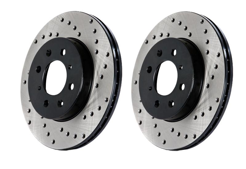 Centric Drilled OE Design Brake Rotor Main image