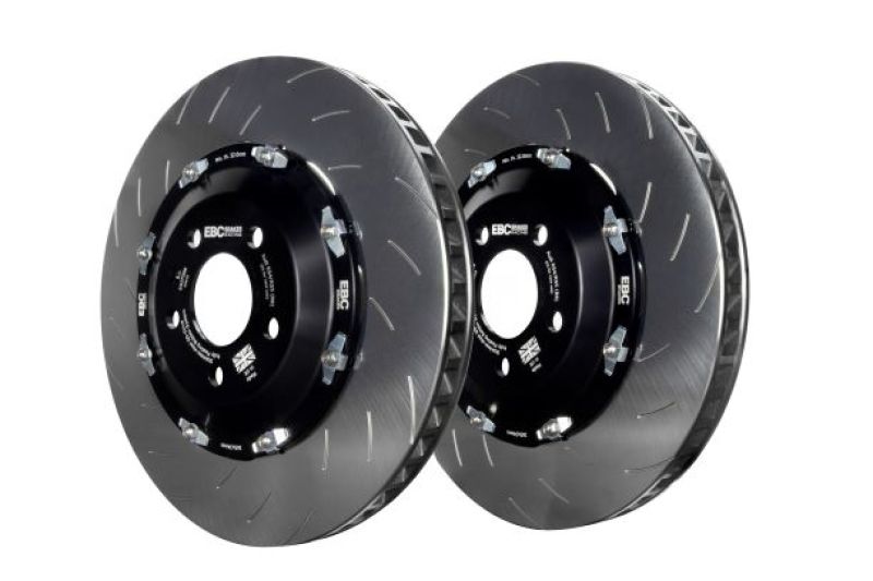 EBC Racing 12-16 Audi RS4 (B8) Front Floating SD-Rotor Replacement Disc Rings (Pair) (view 4)