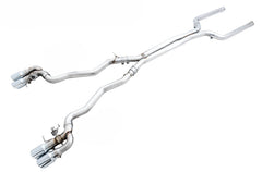 AWE Tuning 18-19 BMW M5 (F90) 4.4T AWD SwitchPath Cat-Back Exhaust - Chrome Silver Tips