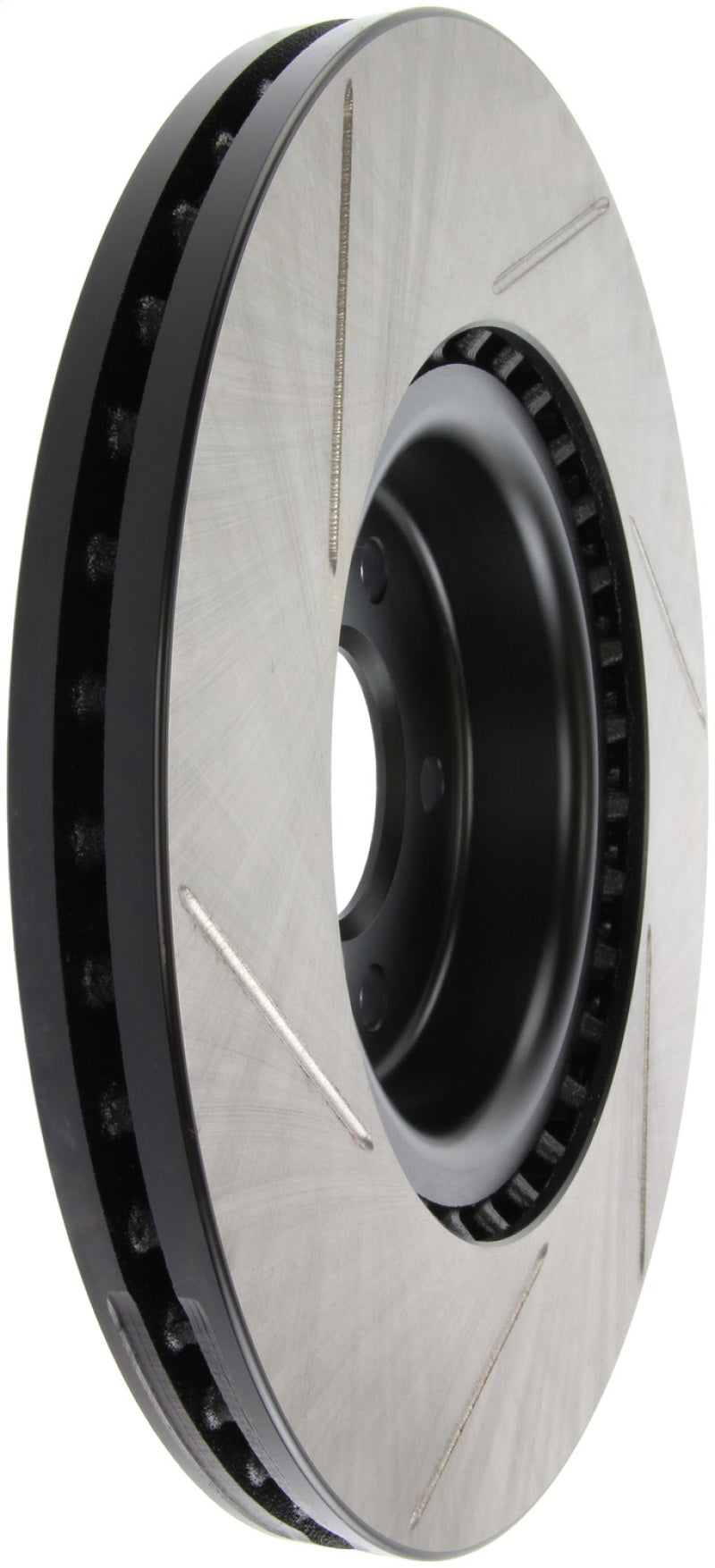 StopTech Power Slot 12 Audi A6 Quattro/11-12 A7 Quattro / 7/11-13 S4 Front Left Slotted Rotor (view 7)