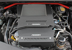 PERRIN 15-21 Subaru WRX Engine Cover Kit (Intercooler & Pulley Covers Incl.) - Black