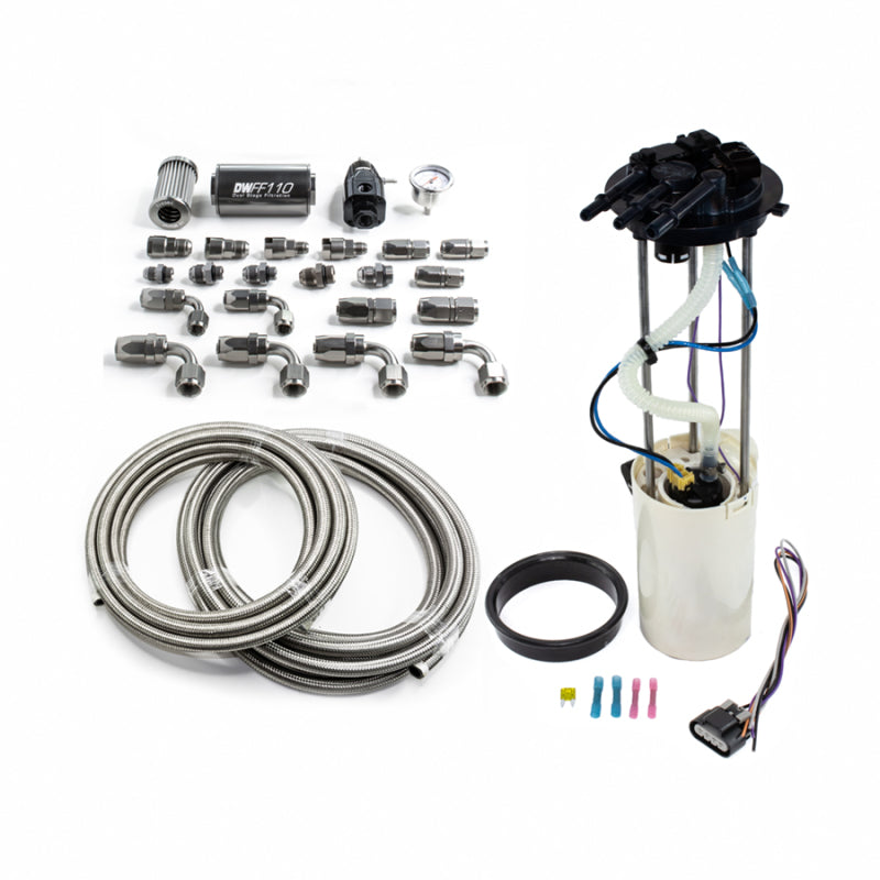 DeatschWerks 1999-2004 GM Truck DW400 Pump Module w/CPE fuel lines Secondary image