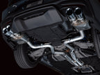 AWE 2024 Ford Mustang GT Fastback S650 RWD SwitchPath Cat-Back Exhaust w/ Quad Chrome Silver Tips (view 12)