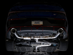 AWE Tuning 22-26 Hyundai Elantra N SwitchPath Cat-Back Exhaust - Chrome Silver Tips
