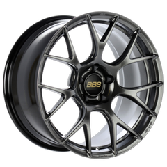 BBS RE-V7 20x9.5 5x112 ET15 Gloss Diamond Black Wheel 82mm PFS/Clip Required
