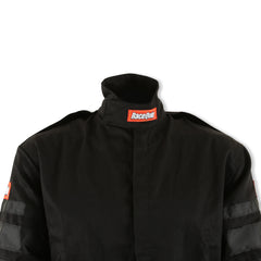 RaceQuip Black SFI-1 1-L Suit - XL