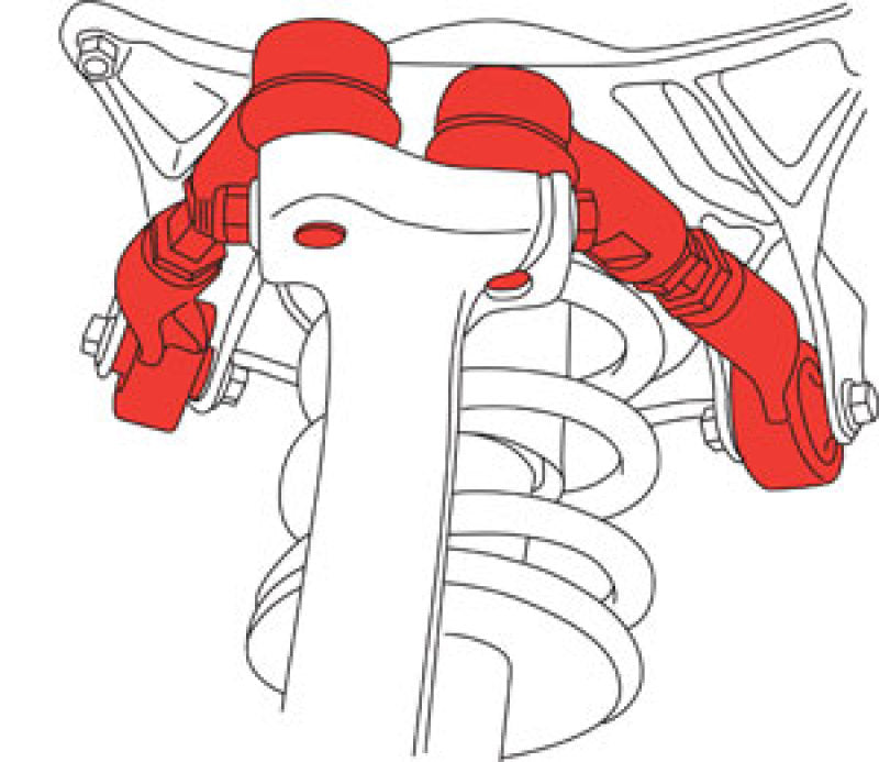 SPC Performance 09-17 Audi A4/RS4/S4 / 09-16 Audi A5/S5 Front Upper Multi Link Control Arm - Right (view 3)
