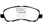 EBC 11-14 Chrysler 200 2.4 Greenstuff Front Brake Pads (view 4)