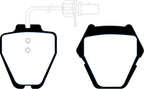 EBC 99-01 Audi A6 Quattro 2.7 Twin Turbo Sedan (8 Pad Set) Yellowstuff Front Brake Pads (view 4)