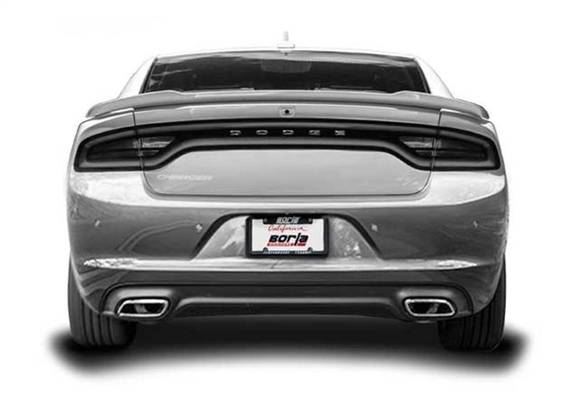 Borla 15-16 Dodge Charger R/T 5.7L No Tip Use Factory Valence Single Split Rear Exit ATAK Exhaust (view 3)