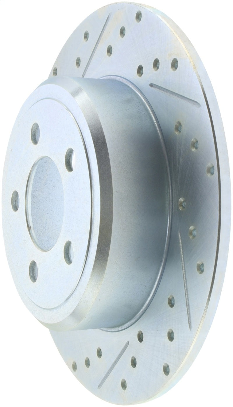 StopTech Select Sport 06-15 Dodge Charger/ 05-15 Chrysler 300 Slotted/Drilled Right Rear Brake Rotor (view 5)