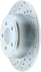 StopTech Select Sport 06-15 Dodge Charger/ 05-15 Chrysler 300 Slotted/Drilled Right Rear Brake Rotor (view 5)
