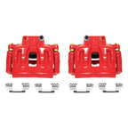 Power Stop 12-17 Chrysler 300 Front Red Calipers w/Brackets - Pair (view 2)
