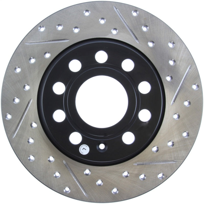 StopTech Slotted & Drilled Sport Brake Rotor (view 3)