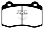 EBC 96-00 Lotus Esprit Turbo 2.0 Turbo GT3 Yellowstuff Rear Brake Pads (view 5)