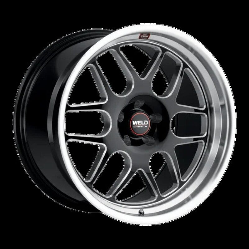 Weld Solana 22x12 / 6x139.7 BP / ET-57 / 106.1mm Bore - Gloss Black MIL DIA Wheel Main image